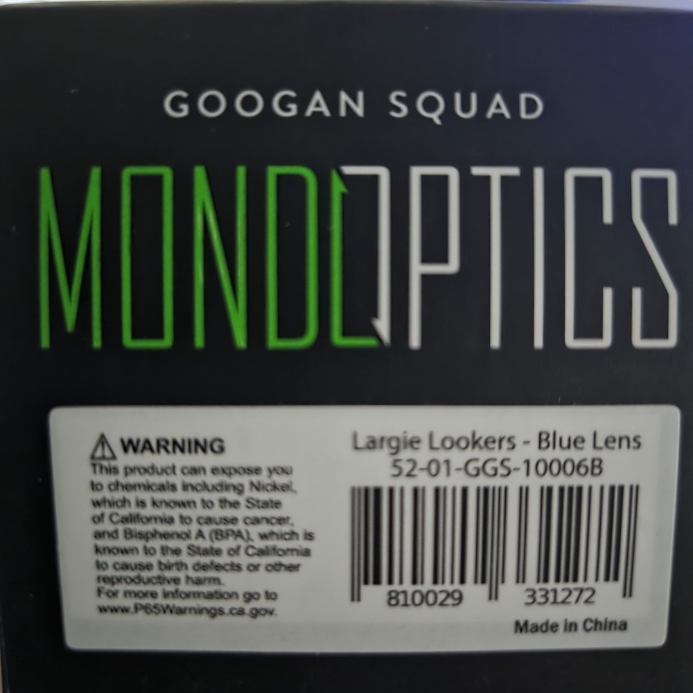 Googan Squad Mondo Optics Largie Lookers Polarized Fishing Sunglasses Blue Lens - Picture 8 of 8